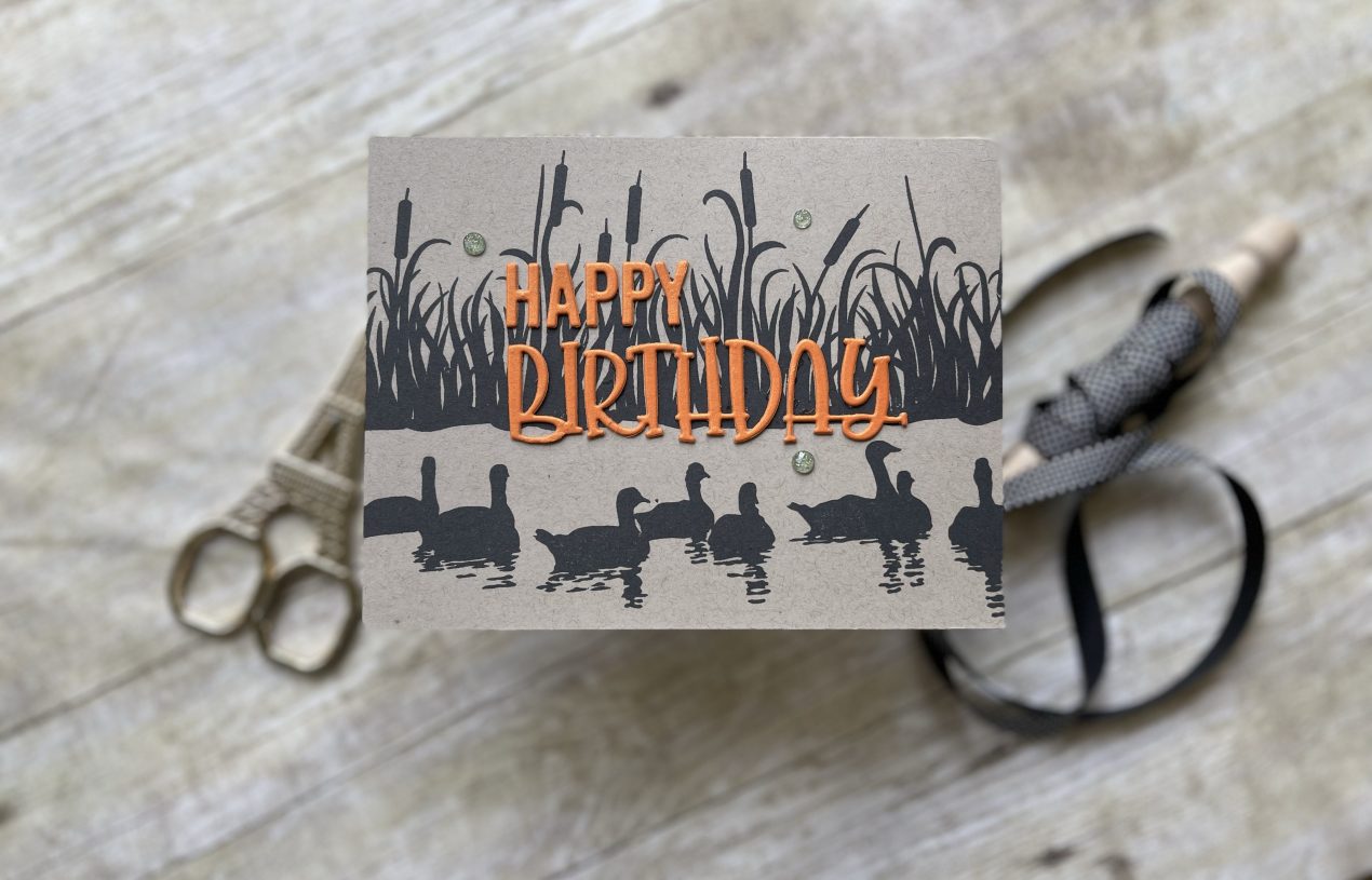 Perfect Card for my Goose Hunter